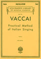 Practical Method of Italian Singing Vocal Solo & Collections sheet music cover